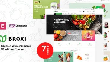 Broxi – Organic & Food WooCommerce WordPress Theme
